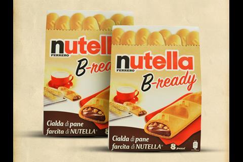 Belgium: Nutella Wafers